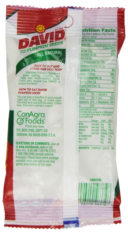 Pumpkin Seeds 2.25 oz All Natural - Healthy Snack Pack of 12 gallery