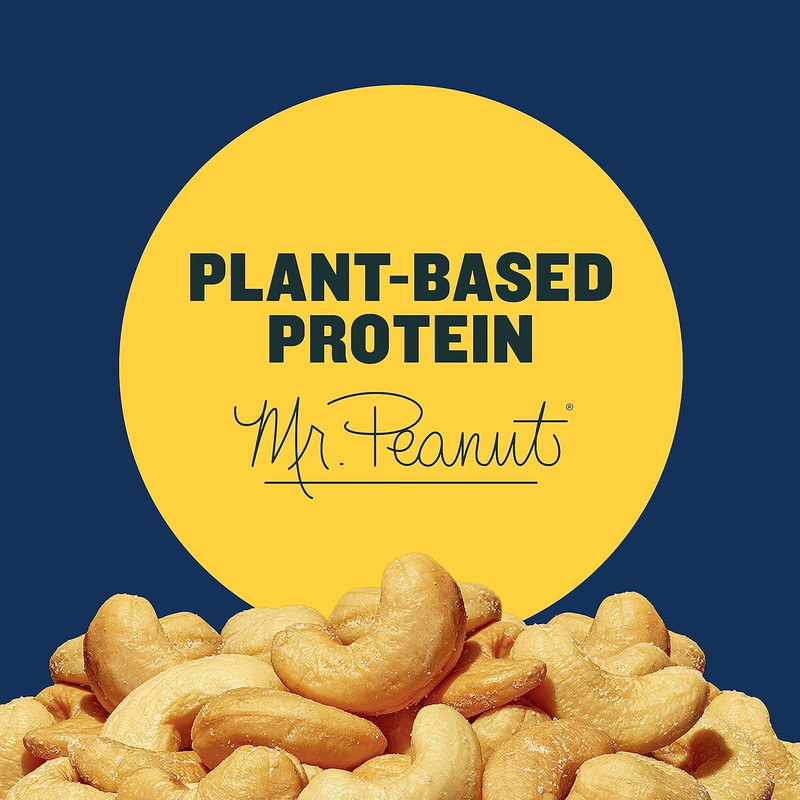 Deluxe Salted Whole Cashews, Party Snacks, Plant-Based Protein, Quick Snack for gallery