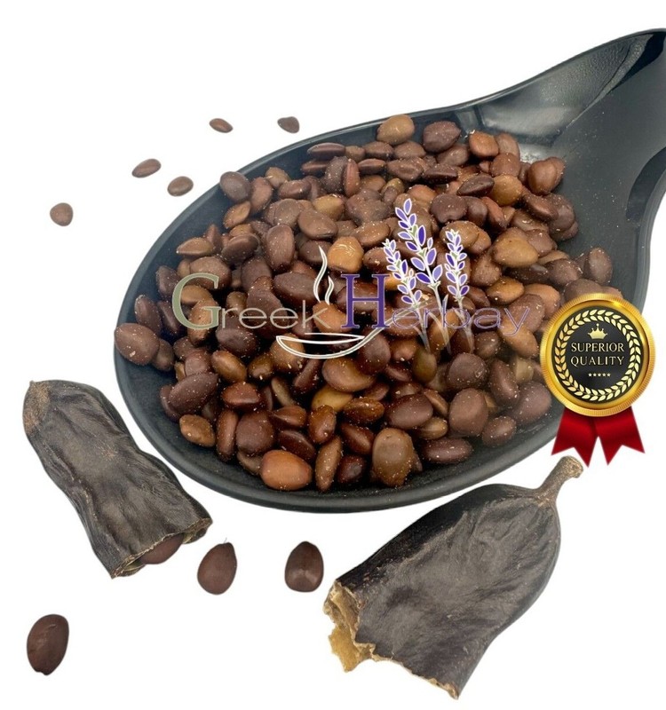 Greek Cretan Carob Seeds 20g – 1,9 Kg Ceratonia Siliqua