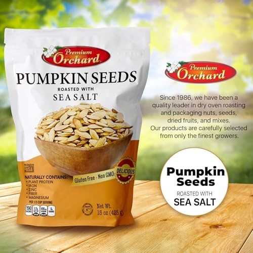 ROASTED PUMPKIN SEEDS to Eat in Shell by s MIXED NUTS - Salted with Sea Salt - N gallery
