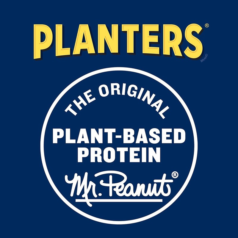 Salted Cocktail Peanuts, Party Snacks, Plant Based Protein 16Oz (1 Canister) gallery