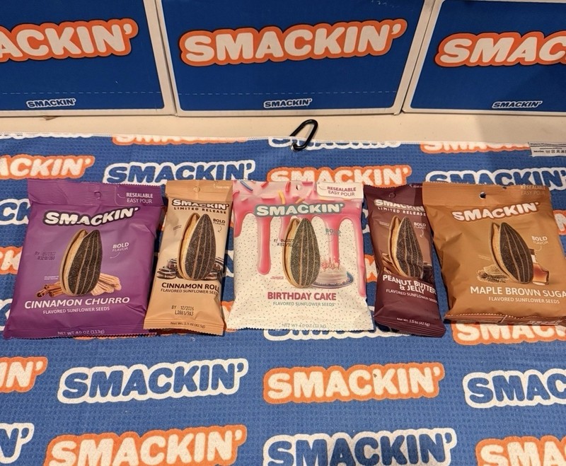 Smackin’ Sunflower Seeds – The Sweet Collection – Featuring Birthday Cake