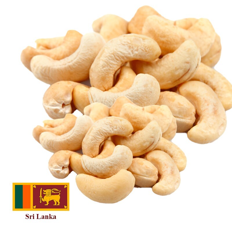 Premium Quality Raw Cashew Nuts Whole 100% Natural Pure Organic Ceylon