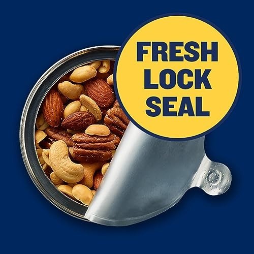 Mixed Nuts Salted 27 oz Resealable Jar Peanuts Almonds Cashews Pecans Less Than gallery