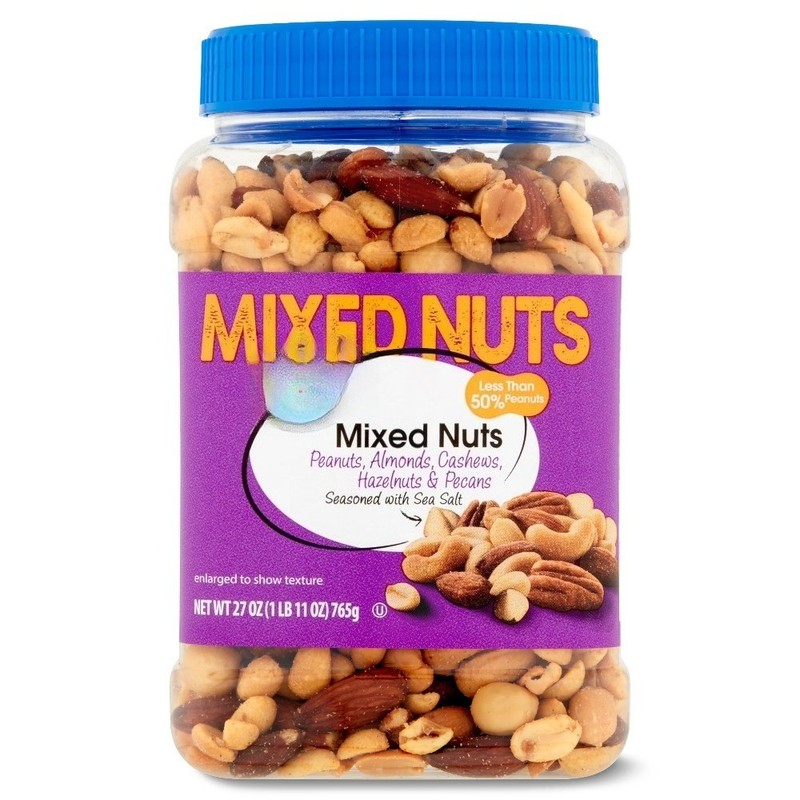 Mixed Nuts with Peanuts, 27 oz