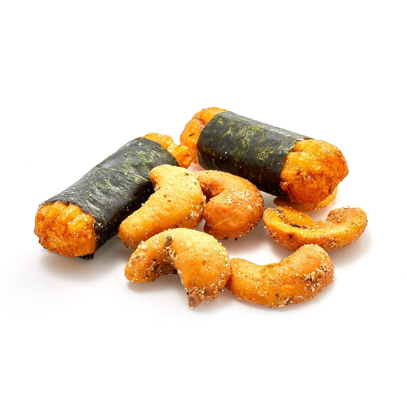 Sushi Cashew Mix, 1 Lb (16 Oz), Non-Gmo, Vegan, Crunchy Savory Snack with Rice C gallery