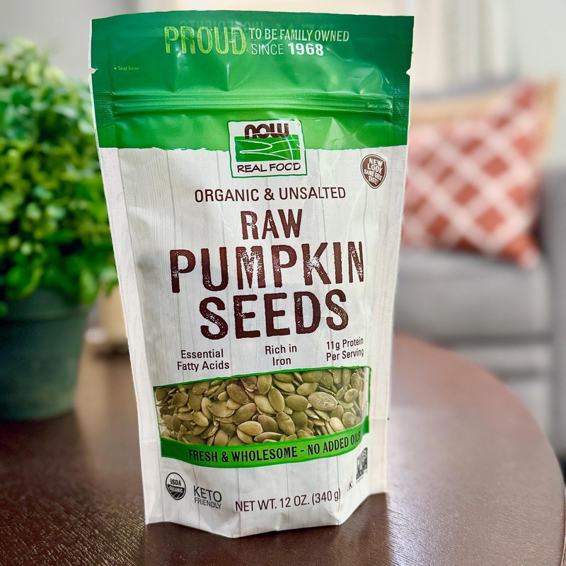 Organic Pumpkin Seeds Raw Unsalted Protein Iron Keto Snack 12oz gallery