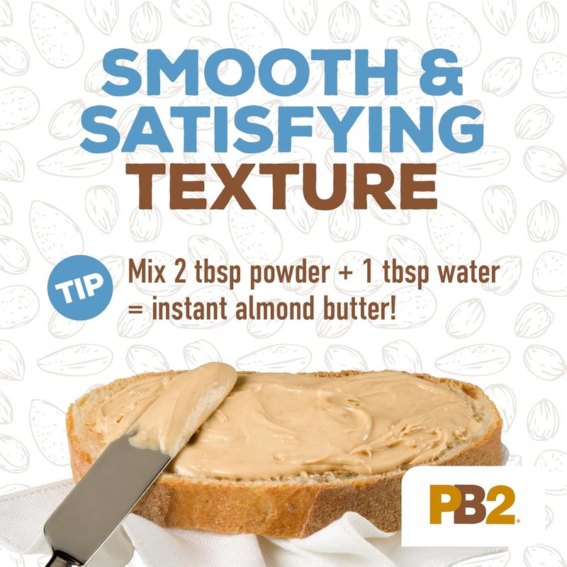 Powdered Roasted Almond Butter 16oz Low-Fat Vegan Almond Powder Low Carb Nut gallery