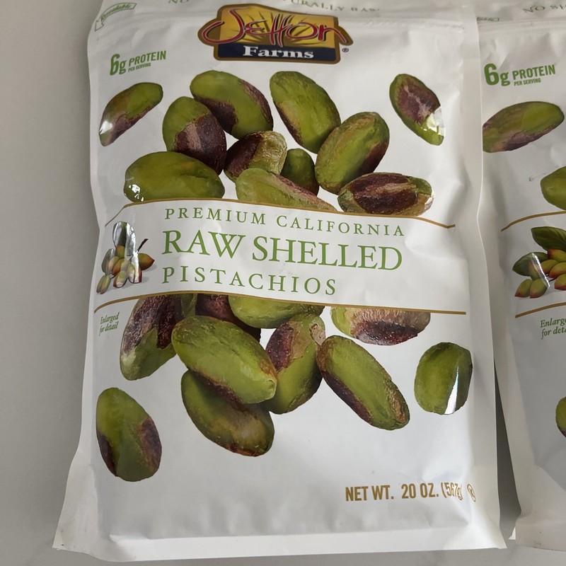 2 Pack Setton Farms Naturally Raw Shelled Pistachios 20 oz, No Shell gallery