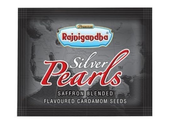 Rajnigandha Silver Pearls Saffron Flavoured Cardamom Seeds 200 Pieces Jar gallery