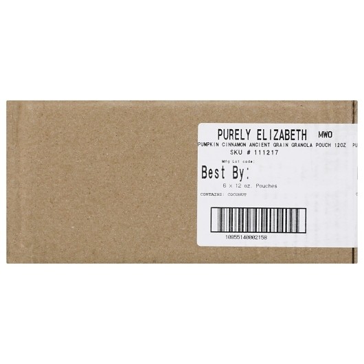 Purely Elizabeth Pumpkin Cinnamon Ancient Grain Granola, 12 Ounce, 6 Per Case gallery