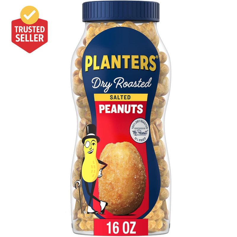 Salted Peanuts, Dry Roasted Peanuts, Party Snacks, Plant Based Protein, Snacks f