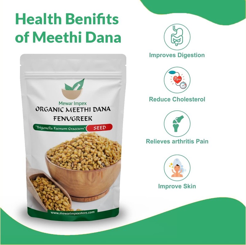 Mewar Impex Organic Fenugreek Seeds 900gm gallery
