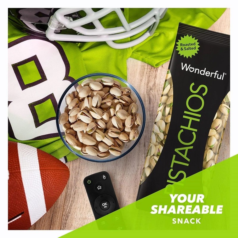 Wonderful Pistachios In-Shell Roasted & Salted Nuts, 16 Ounce Bag gallery