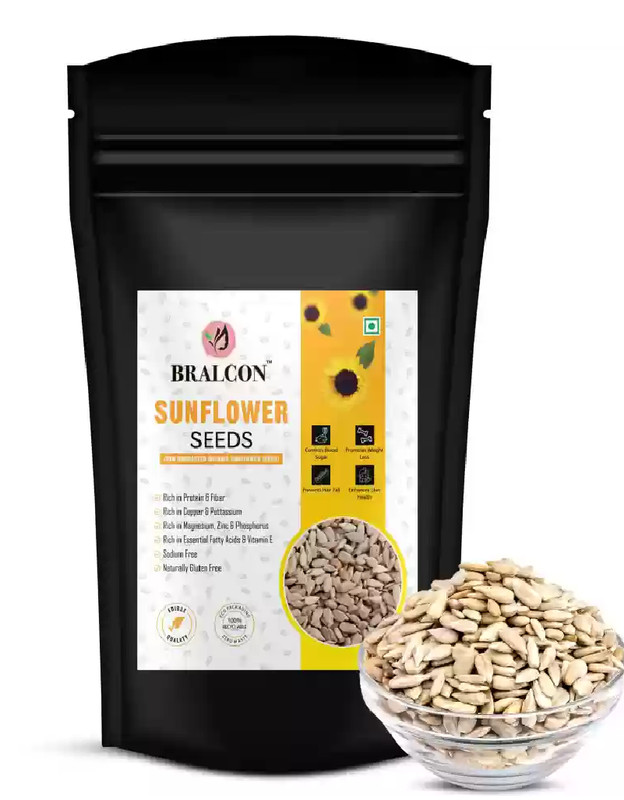 Sunflower Seeds for Protein and Fiber Rich Superfood for eating 100 g