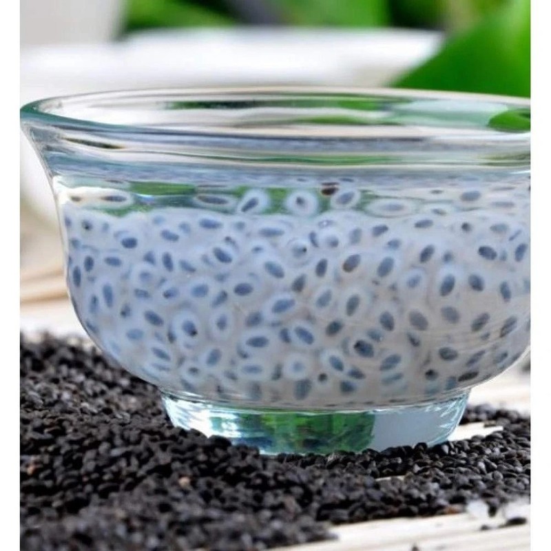 Go Vegan Basil Seeds 300gm gallery