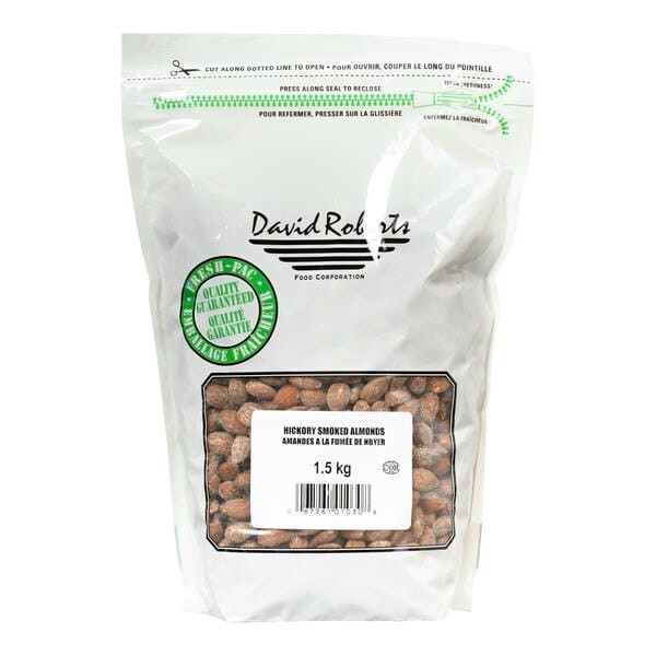 David Roberts Almond Hickory Smoked Bulk 1.5KG/3.31Lbs