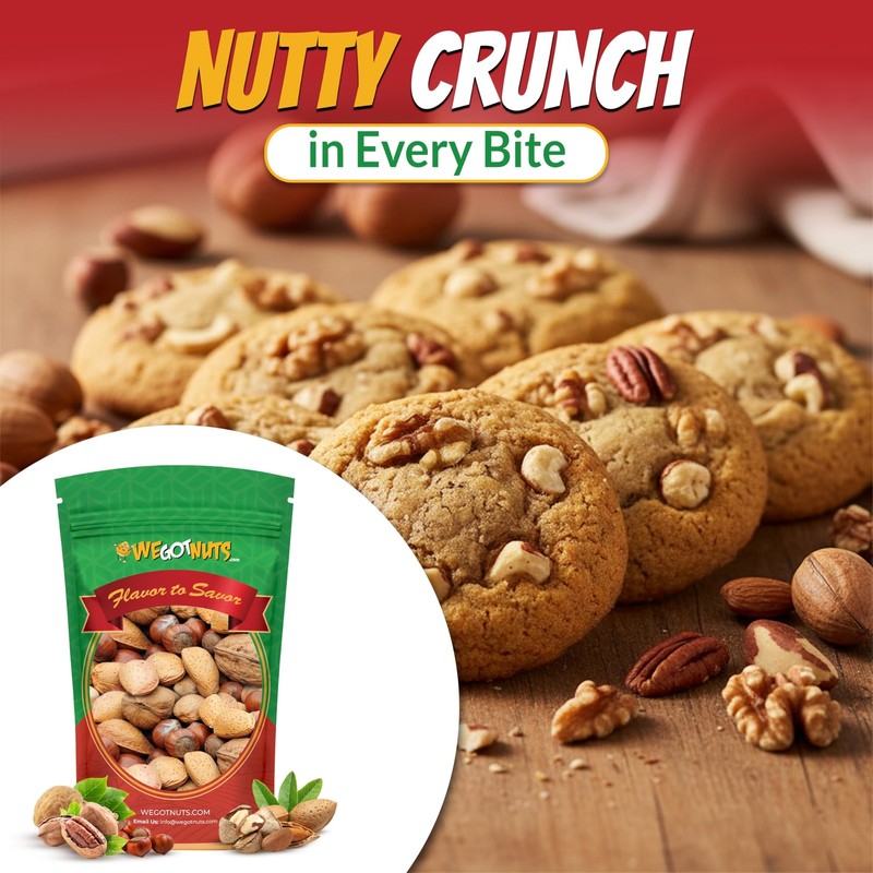 Deluxe Mixed Nuts InShell 5 Pounds,80oz | Raw and Unsalted Mixed Nuts | Fresh... gallery