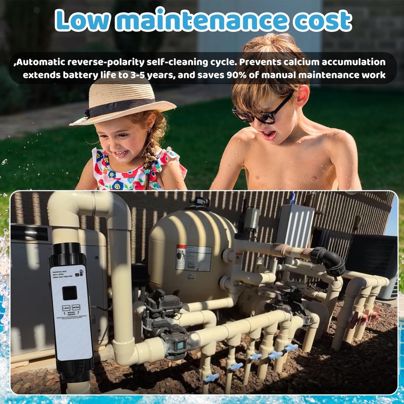 Upgraded IC40 Salt Cell Chlorine Generator for pentair intellichlor IC40 Pool... gallery