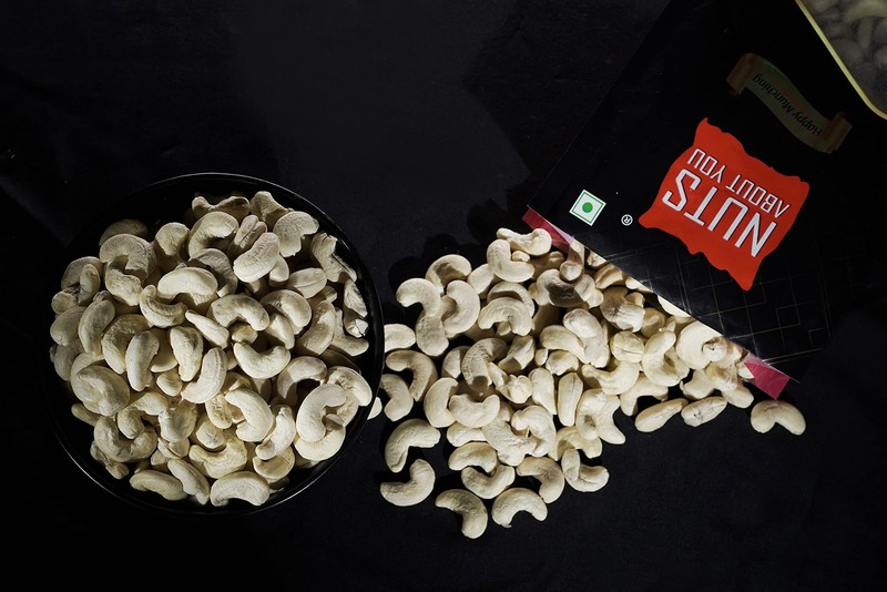 Nuts About You Cashews Jumbo 250g | W240 Grade Kaju Natural Crunchy Dry Fruits gallery