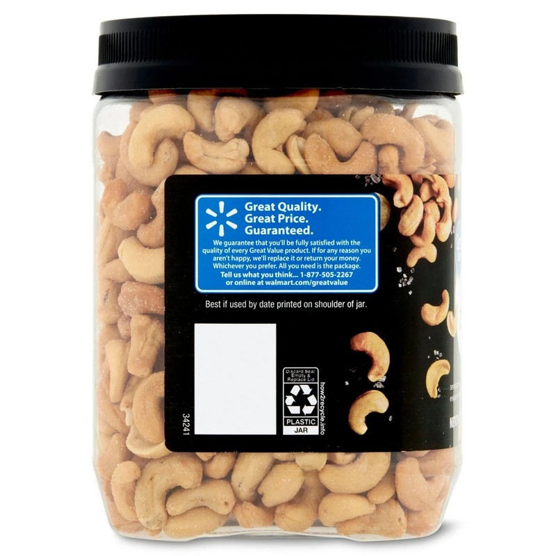 Great Value Deluxe Whole Cashews, 30 oz. (New) gallery