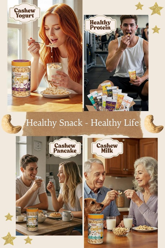 Cashews Roasted Lightly Salted Whole Nut Oil Free 17.64 oz Pack of 1 Salted gallery