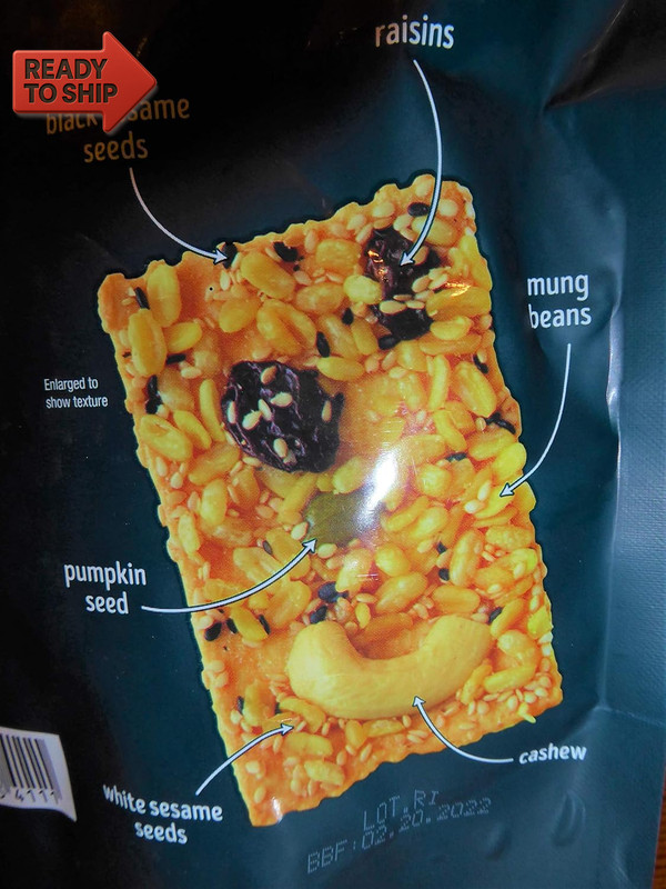 Trader Joe'S Trail Mix Crackers with Mung Beans, Seeds, Cashews, Raisins & Chees gallery