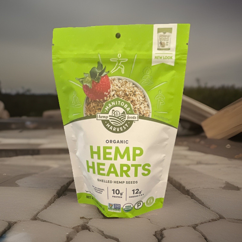 Manitoba Harvest USDA Organic Hemp Hearts Shelled Hemp Seeds, 227 g
