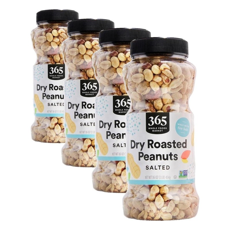 Dry Roasted Peanuts 16 Ounce Pack of 4 gallery