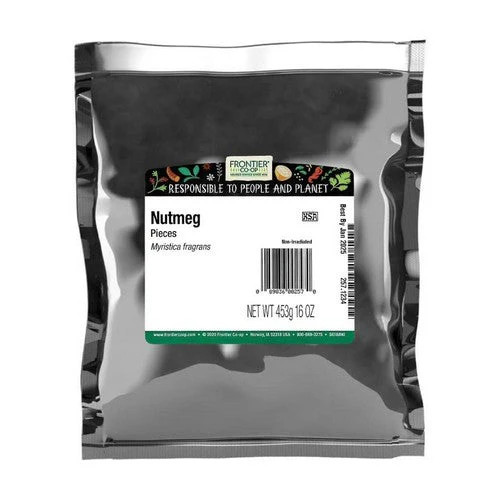 Nutmeg Pieces 1 Lb By Frontier Coop