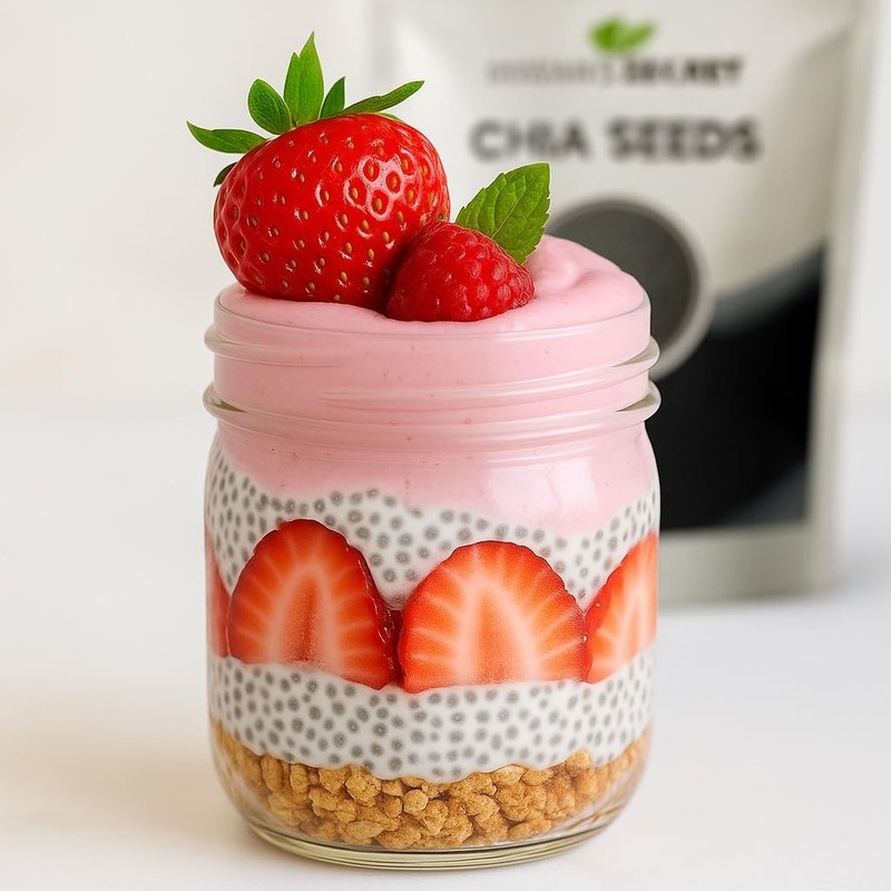2 LB 100% PURE PREMIUM BLACK CHIA SEEDS VEGAN GLUTEN-FREE Non-GMO USDA ORGANIC gallery