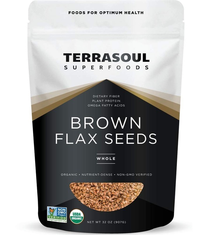 Organic Brown Flax Seeds, 2 Pound gallery