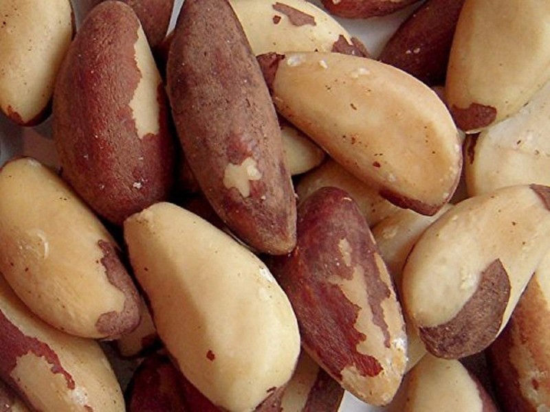 Dry Roasted Brazil Nuts with Himalayan Salt 1Lb Oven Roasted Vegan Keto Snack gallery