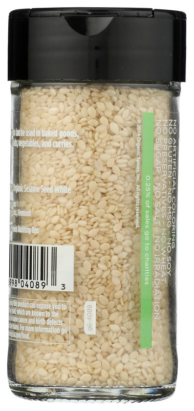 Organic White Sesame Seeds By Spicely 2 Oz 3 Pack gallery