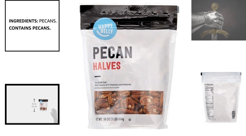 Salt-Free Pecan Halves, 16 Ounce - -Friendly, Perfect for Desserts gallery