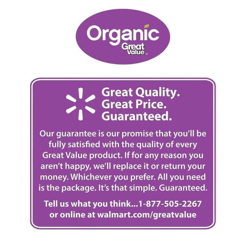 Great Value Organic Ground Flax Seed, 32 oz ,907g. gallery