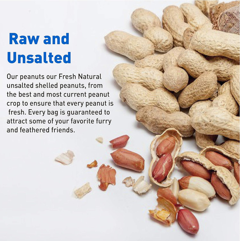 25 Pound Bag Animal Peanuts In-Shell. Peanuts for Squirrels, Birds, Deer, Pigs a gallery