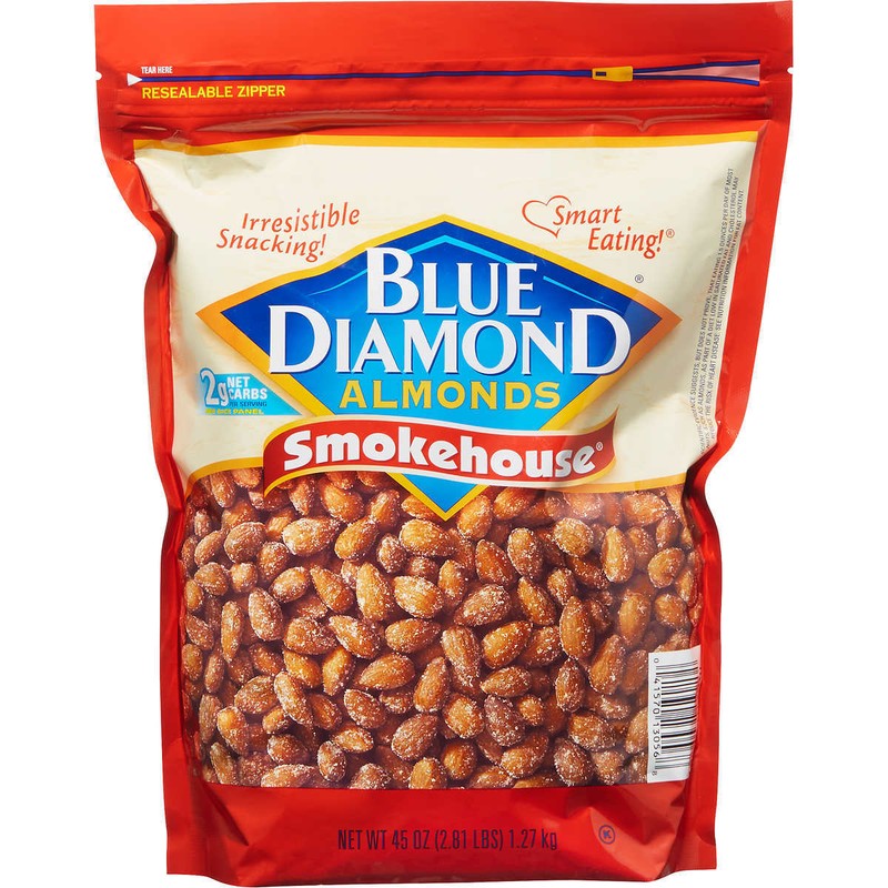 Blue Diamond Almonds, Smokehouse, 40 oz