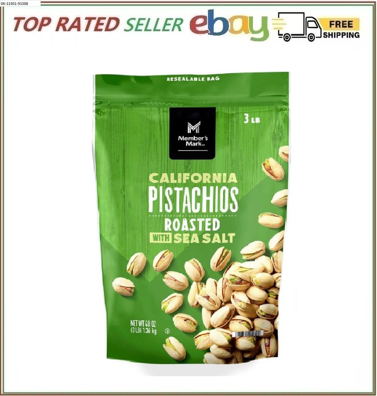 Member’s Mark Roasted & Salted Pistachios (48 oz.)