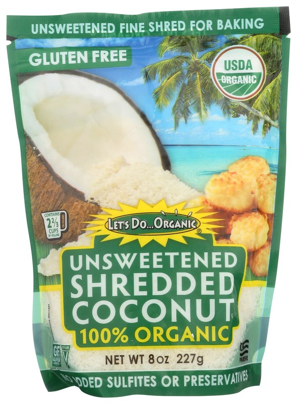 Let'S Do...Organic 8 Oz Do Organic 100% Unsweetened Shredded Coconut 12 Pack gallery