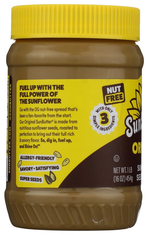 Original Sunflower Seed Butter By Sunbutter 16 Oz Spread 6 Pack gallery