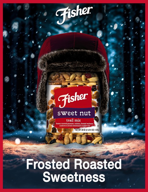 Fisher Snack Sweet Nut Bulk Trail Mix, 38 oz (Pack of 1), Honey Roasted Peanu... gallery