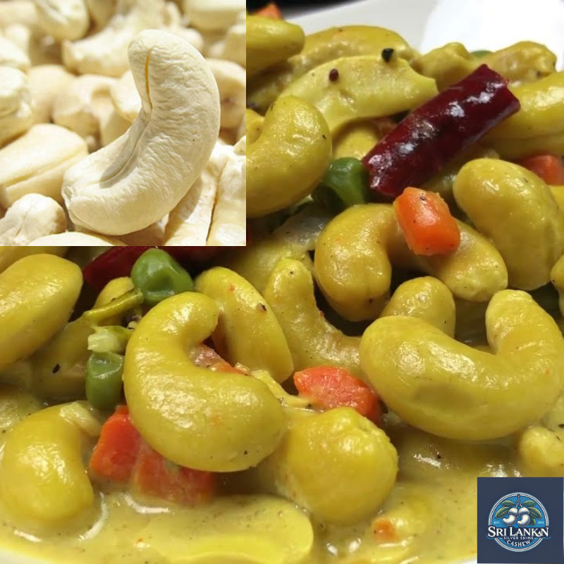 Primium Quality 100% Natural ceylon Whole unflavored Pure sri lankan Cashew