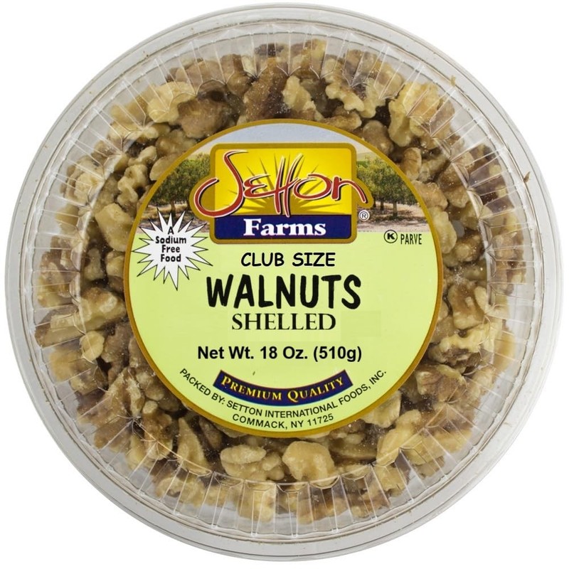 Walnuts Shelled | NonGMO | Premium Quality | Bulk Value Size 18 Oz
