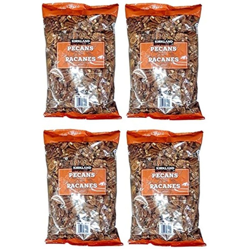 Kirkland Signature Pecan Halves, 2 Pound (4 Pack)