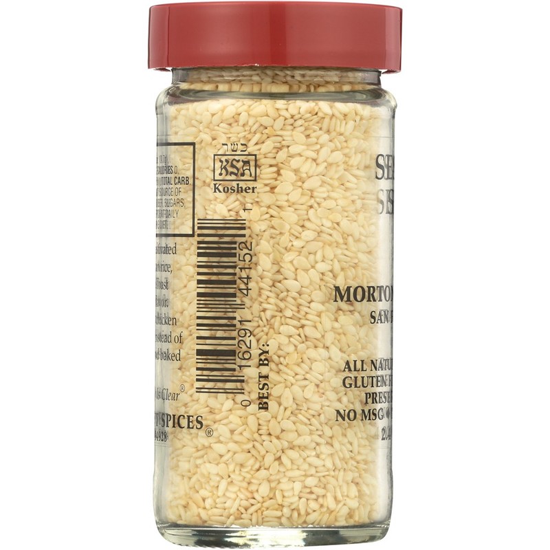 Sesame Seed Morton & Bassett 2.4 Oz Glass Jar Spice 3 Pack gallery
