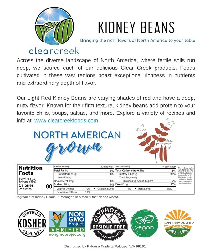 Certified Glyphosate Residue Free Kidney Beans | 4 LB | Project Non-GMO Verified gallery