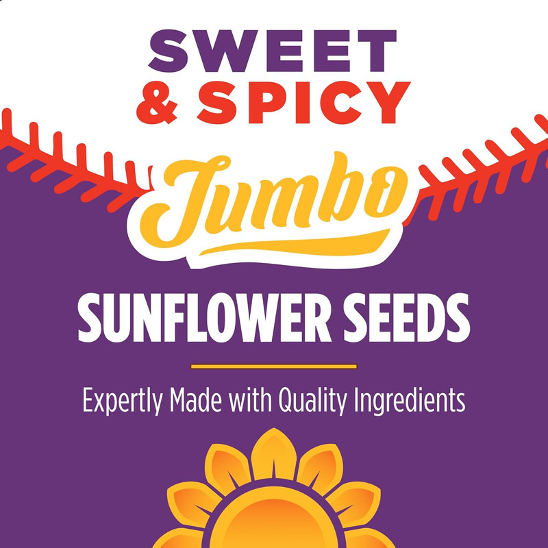 Roasted and Salted Sweet and Spicy Jumbo Sunflower Seeds, Keto Friendly, 5.25 oz gallery