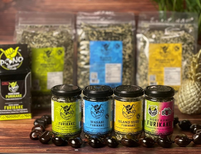 Pono Hawaiian Nori Komi Furikake Rice Seasoning Premium Ingredients - 2.5oz gallery