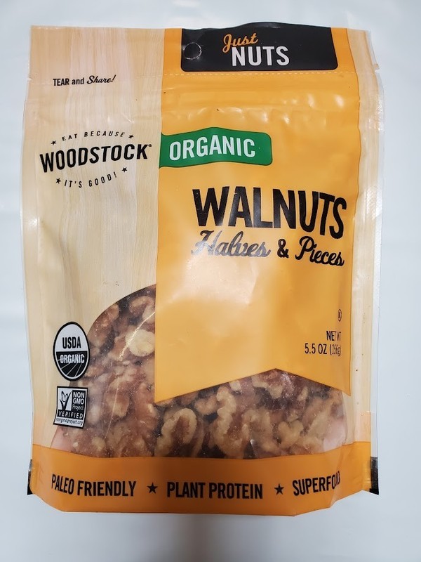 Woodstock Organic Walnuts Halves & Pieces, 5.5 oz, Pack of 7 gallery
